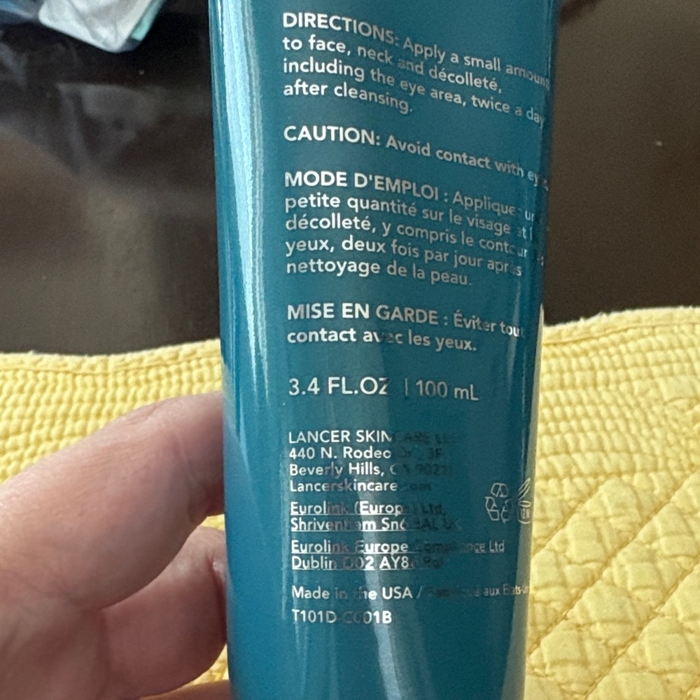 Lancer Nourish Skin Cream - Picture 3 of 5
